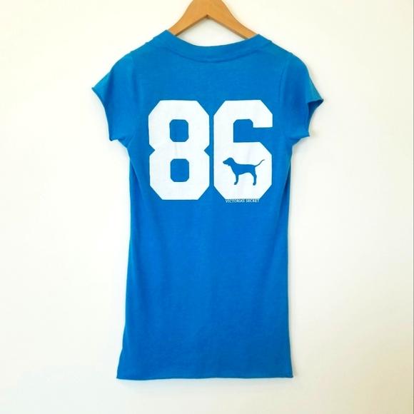 Victoria's Secret PINK Vintage Swim Cover-up V Neck Sexy Plunge Iconic Logo NWT - Picture 13 of 15